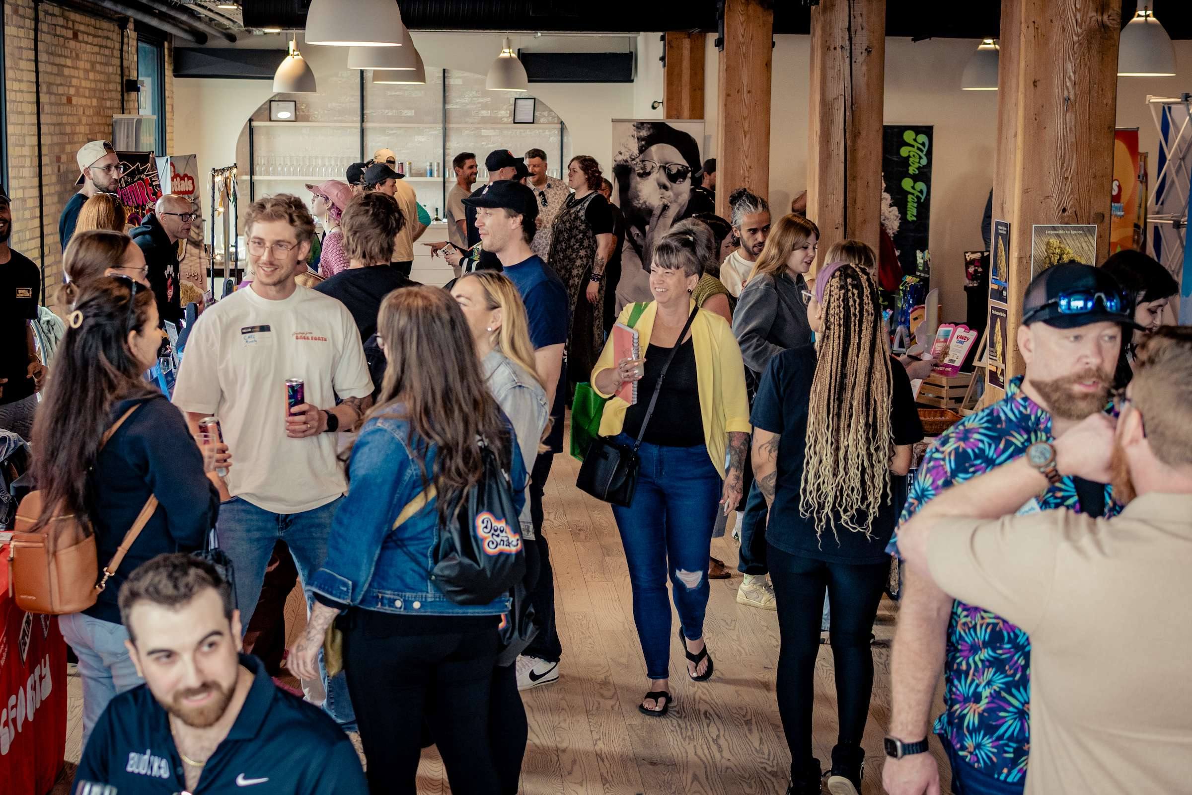 The LP Showcase floor at SK Cannabis Connect 2026